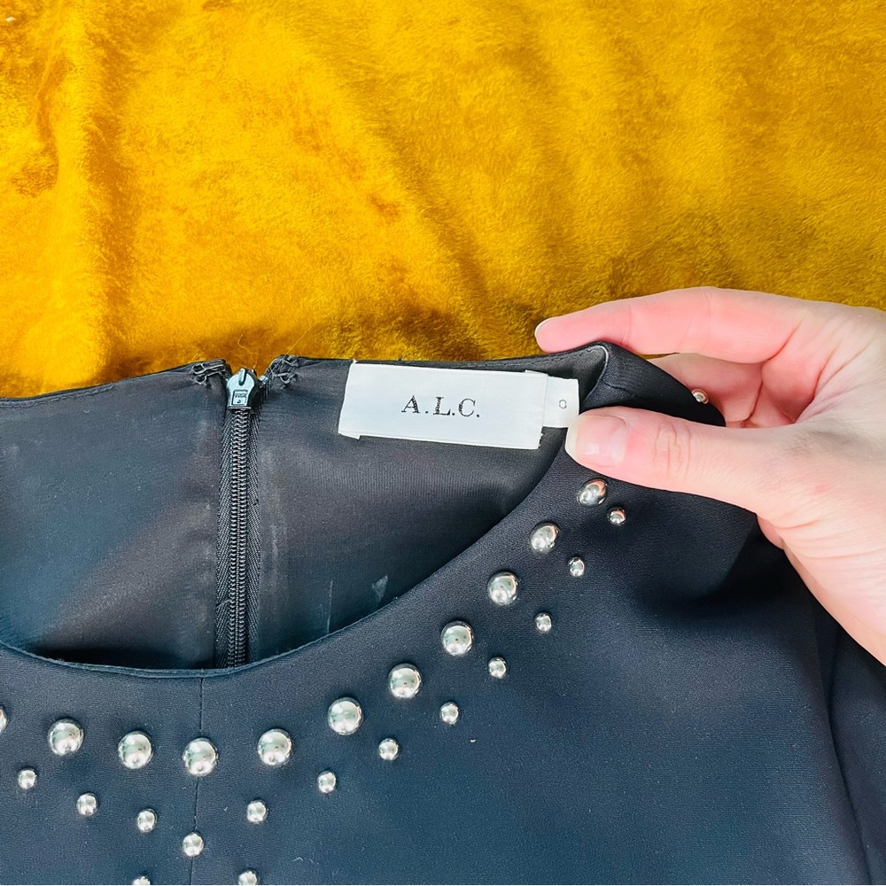 💥 SALE! • the A.L.C. studded mini dress - Picture 9 of 12